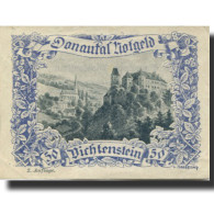 Billet, Autriche, Dichtenstein, 50 Heller, Château, SPL, Mehl:FS 127f - Austria