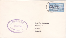 CYPRUS 1965 COVER UNFICYP UNITED NATIONS COMIRCON NICOSIA TO DENMARK - Chipre (...-1960)