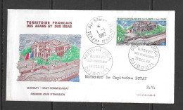 Afars Et Issas FDC Premier Jour Année 1968 - Storia Postale