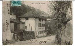 VALCARLOS  ( Espagne )  -  El Balneario  (  Cachet Publicitaire Hôtel Fonda - Marcelino MARTIN ) - Navarra (Pamplona)