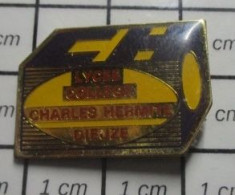 713A Pin's Pins / Beau Et Rare / ADMINISTRATIONS / DIEUZE LYCEE COLLEGE CHARLES HERMITE Le Cousin De Thierry - Administraties