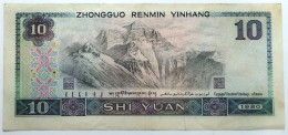 CINA -10 Yuan - Monte Everest -1980 P-887 MB+++ (B/78 - Chine