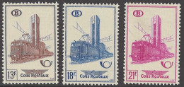 BELGIUM - 1954 - MNH/*** LUXE -  COB TR355-357  - Lot 25976 - Ungebraucht