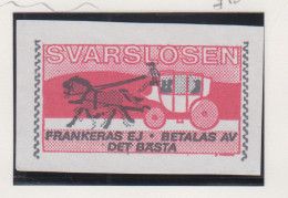 Zweden Lokale Zegel Bestemd Voor Post Naar Tijdschrift "Het Beste" (Det Bästa) 2 - Local Post Stamps