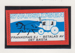 Zweden Lokale Zegel Bestemd Voor Post Naar Tijdschrift "Het Beste" (Det Bästa) 3 - Local Post Stamps