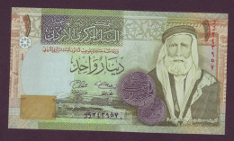 JORDAN , P 34r, 1 Dinar , 2008, UNC Neuf  , 2 Notes , REPLACEMENT - Jordanië