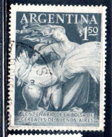 ARGENTINA 1954 ESTABILISHMENT BUENOS AIRES AREA GRAIN EXCHANGE 1.50p USED USADO OBLITERE' - Usados