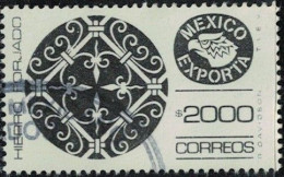 Mexique 1989 Oblitéré Used Exportation Hierro Forjado Fer Forgé SU - Messico