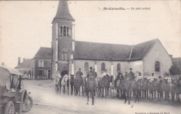 SAINT-CORNEILLE (sarthe) ,,, Un Coin Animé - Other & Unclassified