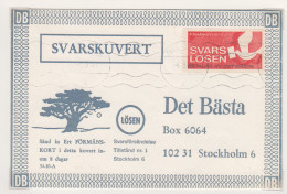 Zweden Lokale Zegel Bestemd Voor Post Naar Tijdschrift "Het Beste" Facit-cat. 4  Tanding 11 1/4 Op Omslag - Local Post Stamps