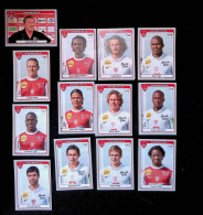 Trading Cards, Carte De Collection, Sports, Football, Panini 50, 1961-2011, STADE BRESTOIS 29, Lot De 13 TRADIND CARDS - Trading Cards