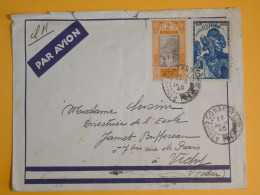 DM6 AOF  GUINEE  BELLE   LETTRE FM   1940 A VICHY FRANCE +N°78  + AFF.   INTERESSANT+ + - Lettres & Documents