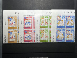 Féroé MNH  1983  4x - Färöer Inseln