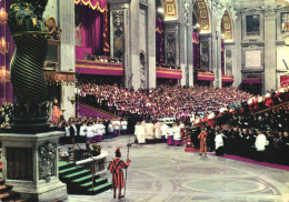 ARCHITECTURE, SECOND VATICAN COUNCIL, ECUMENICAL COUNCIL, CATHOLIC CHURCH, GUARDS, VATICAN, POSTCARD - Vaticano (Ciudad Del)