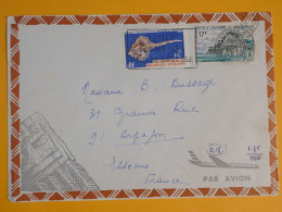 DM6 NOUVELLE CALEDONIE  BELLE   LETTRE   1970 A ARPAJON  FRANCE + + AFF.   INTERESSANT+ + - Storia Postale