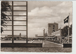 Vintage Rppc Panam PAA P.A.A. Douglas Dc-6 Aircraft @ Flughafen Frankfurt/main Airport - 1946-....: Ere Moderne