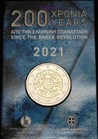 2 Euro Gedenkmünze 2021 Nr. 11 - Griechenland / Greece - Revolution BU Coincard - Grecia