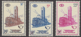 BELGIUM - 1956 - MNH/*** LUXE -  COB TR358-360  - Lot 25977 - Mint