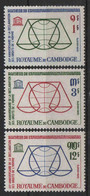 Cambodge - 1963  - Droits De L' Homme  - N° 141 à 143  -  Neufs ** -  MNH - Kambodscha