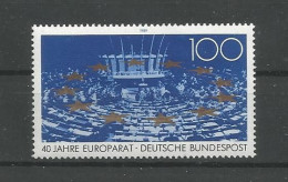 DBP 1989 European Parliament Y.T. 1254 ** - Neufs