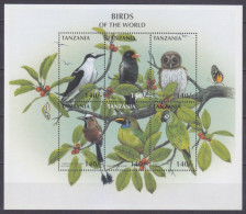 1997 Tanzania 2633-2638KL Birds - Uilen