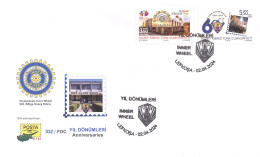 2024 - ANNIVERSARIES - INNER WHEEL AND TMK SCHOOL - FDC - Covers & Documents