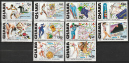 Ghana 1992 Postfris MNH, Olympic Games - Ghana (1957-...)