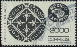 Mexique 1989 Oblitéré Used Exportation Hierro Forjado Fer Forgé SU - México