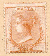 MALTE - YT N° 1 Signé Calves - Cote 450,00 € - Lire Descriptif - Malte (...-1964)