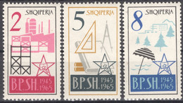 Albania 1965 Symbols Of Industry MNH VF - Albanie