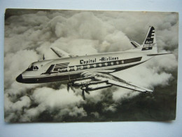 Avion / Airplane / CAPITAL  AIRLINES / Vickers Viscount - 1946-....: Ere Moderne