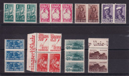 D 783 / AFRIQUE DU SUD / N° 134/147 PAIRES ET BANDES DE 3 NEUF* - Nuovi