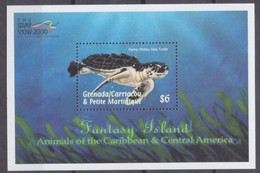 2000	Grenada Grenadines	3358/B493	Marine Fauna - Turtles	7,00 € - Turtles