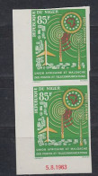 Niger UAMPT Telecommunications 2v IMPERFORATED  ** Mnh (59215) - Idées Européennes