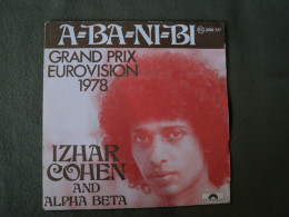 45 TOURS IZHAR COHEN AND ALPHA BETA. 1978. POLYDOR 2056 727 A BA NI BI / ILLUSIONS. SHLOMO ZACH / URI COHEN. - Disco, Pop