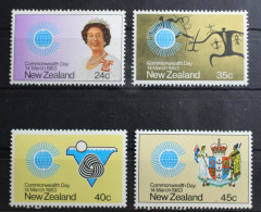 Neuseeland 866-869 Postfrisch Commonwealth Tag #RU926 - Other & Unclassified