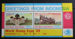 Indonesien Block 70 Mit 1324-1325 Postfrisch #RU984 - Indonesië