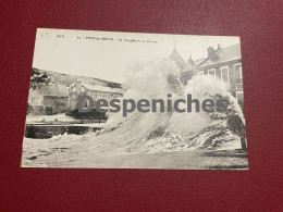 14520 Port En Bessin - La Tempête Du 21 Février - Port-en-Bessin-Huppain