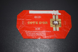 Emballage Chocolat Côte D'Or Chocolate Chocolade Lait N°3 Sardaigne Avec Airtour Boule Et Bill - Altri & Non Classificati