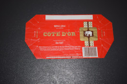 Emballage Chocolat Côte D'Or Chocolate Chocolade Lait Timbre éléphant 10 Points Tombola - Autres & Non Classés