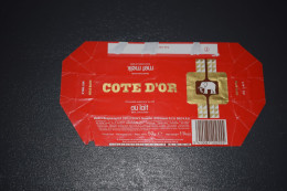 Emballage Chocolat Côte D'Or Chocolate Chocolade Lait - Other & Unclassified