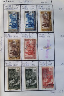 85 Timbres Colonies Françaises (AEF - Grandes Comores - Chari Bangui) - Oblitérés