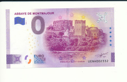 Billet Touristique 0 Euro - ABBAYE DE MONTMAJOUR - UENG - 2023-1  - N° 2332 - Andere & Zonder Classificatie