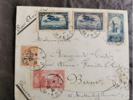 Postes Aériennes Sur Lettre 1920 - Airmail