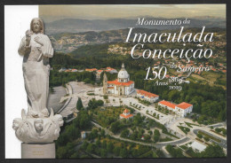 Portugal Carte Entier Postal Notre-Dame Immaculée Conception Basilique Sameiro Braga 2019 Stationery Sanctuary - Interi Postali