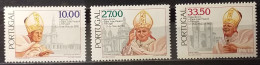 1982 - Portugal - Visit Of His Holiness The Pope John Paul II - MNH - 3 Stamps - Neufs
