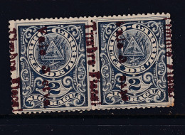 Nicaragua 1911 0.5/5c/2cMi 267va Shifted Ovprnt In Different Color 16027 - Oddities On Stamps