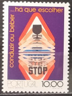 1982 - Portugal - Campaign Against Alcohol In The Roads - MNH - 1 Stamp - Neufs