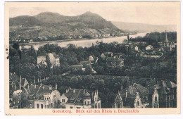 D-16986  GODESBERG : Blick Auf Den Rhein U. Drachenfels - Bonn