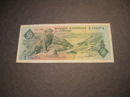 Congo 50 Francs 1961 - Democratic Republic Of The Congo & Zaire